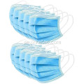 FDA CE Dispenserbar ansiktsmasker 3Ply-masker